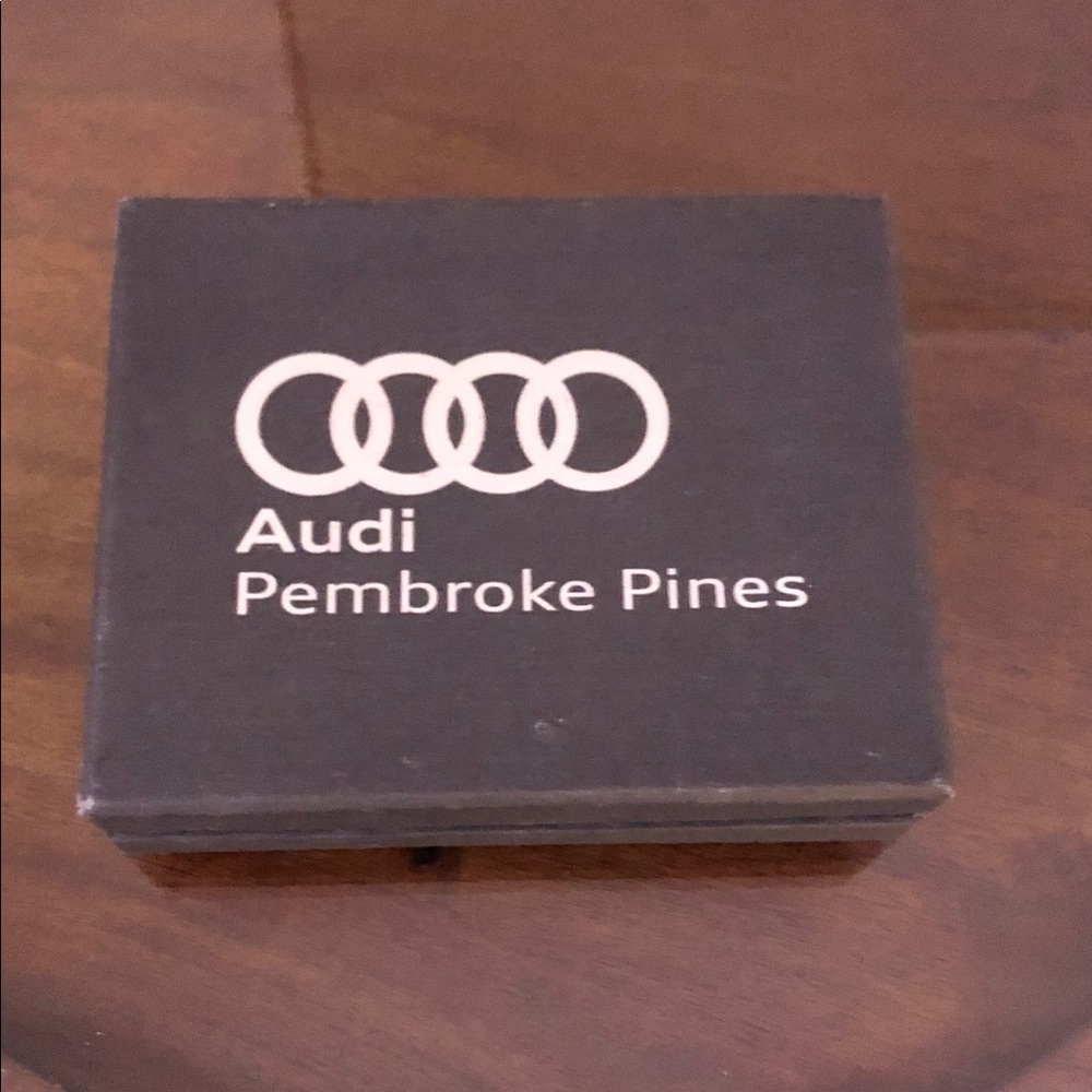 AUDI New in Box two key and one Ballpoint Pen.